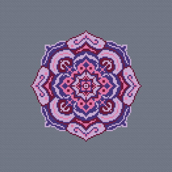 mandala embroidery pattern