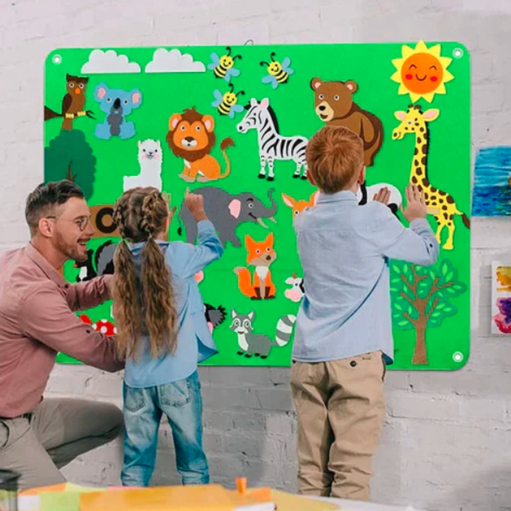 Interactive Imagination Playground Zoo