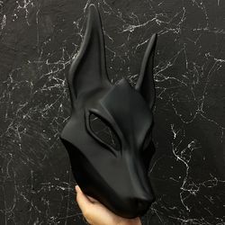 Black Anubis Mask