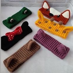Whimsical Crochet Headband Patterns: Kitty Ears and More