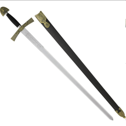 ivanhoe sword with scabbard - medieval collectible blade