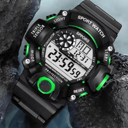 Fashion simple electronic watch multi-functional luminous alarm sports watch