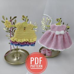Pattern crochet two dress
