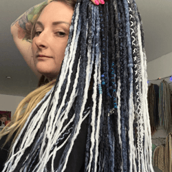Sea breeze dreads. Double ended. Synthetic Hair.
