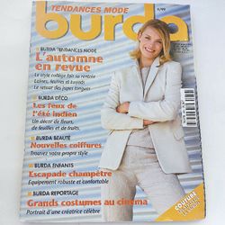 Burda 9/ 1999 magazine French language
