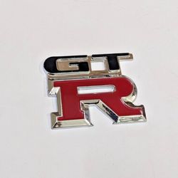 Badge Emblem Fit For Nissan Skyline GTR R32 R33 R34 R35 GT-R RB26 in Red