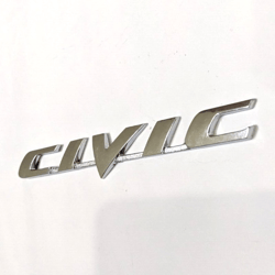 For & Fits Honda CIVIC 2006-2011 Rear Trunk Car 3D Chrome Letter Emblem Badge