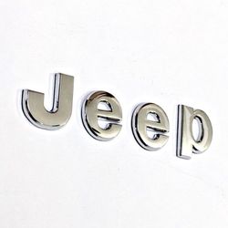 Jeep emblem letters badge symbol