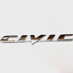 For & Fits CIVIC 2006-2011 Rear Trunk Car 3D Chrome Letter Emblem Badge