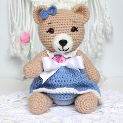 Crochet bear pattern in English - Amigurumi toy crochet tutorial
