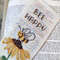 bookmark cross stitch pattern bee 2