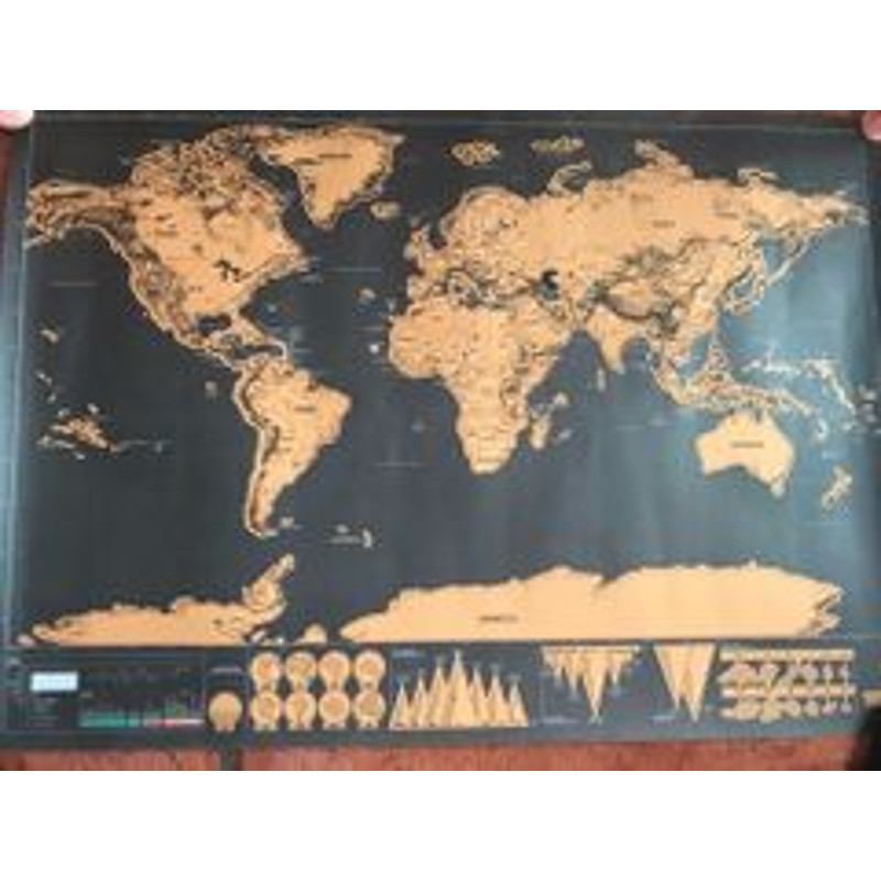 Wanderlust Scratch Off Map 5