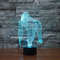 3D Illusion LED Gorilla Lamp With 7 Switchable Colors