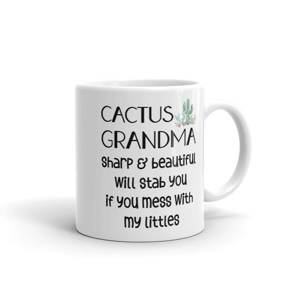 Cactus Grandma Mug