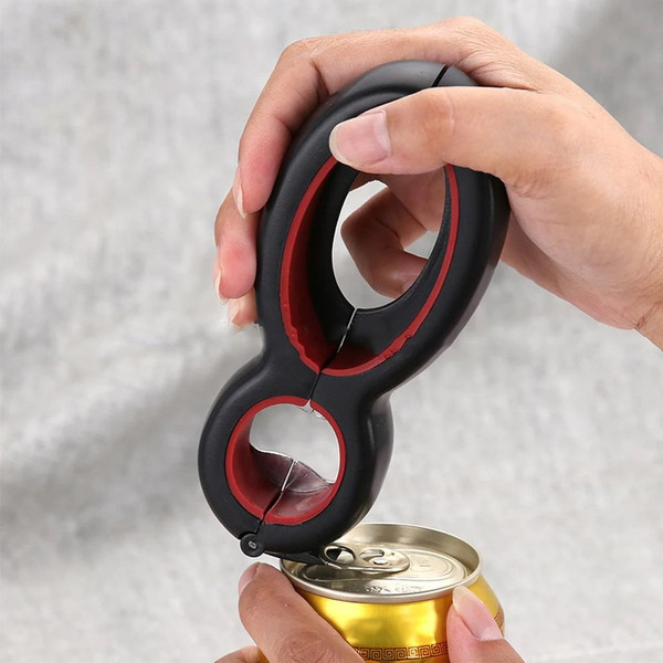 6 in 1 Multi Opener Tool Jar Bottle Can Opener