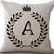 Personalized Alphabet Pillow Cover