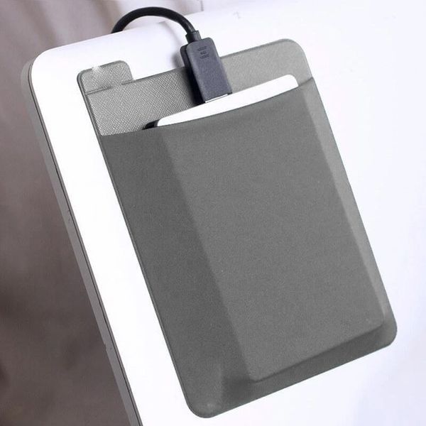 Adhesive Pocket Laptop Storage for External Hard Drives & Pens