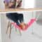 Portable under desk hammock for mobile workstations