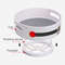 Anti-Skid 360° Rotating Storage Tray 5