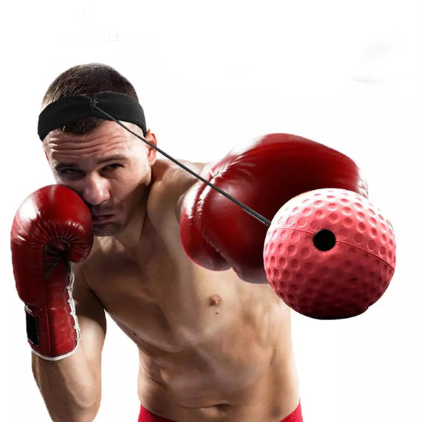 Boxing Reflex Ball Headband Set