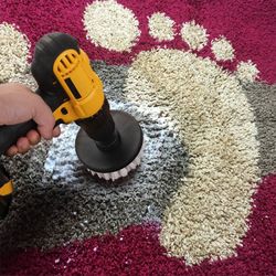 3-brush power scrubber drill brush attachment kit