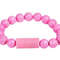 Beaded Charging Bracelet pink