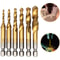 Cobalt Twist Drill Bit Set With Multi Purpose Drill Bits (6 Piece Set) 1