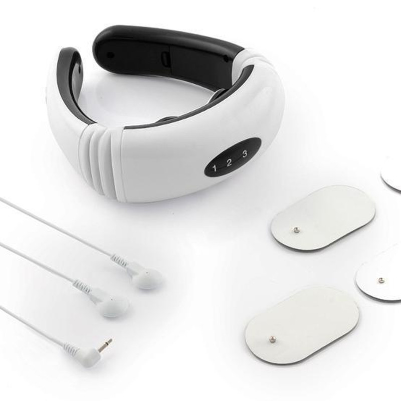 Ergonomic cervical massager for office use