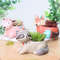 Boho Animals Planter 3