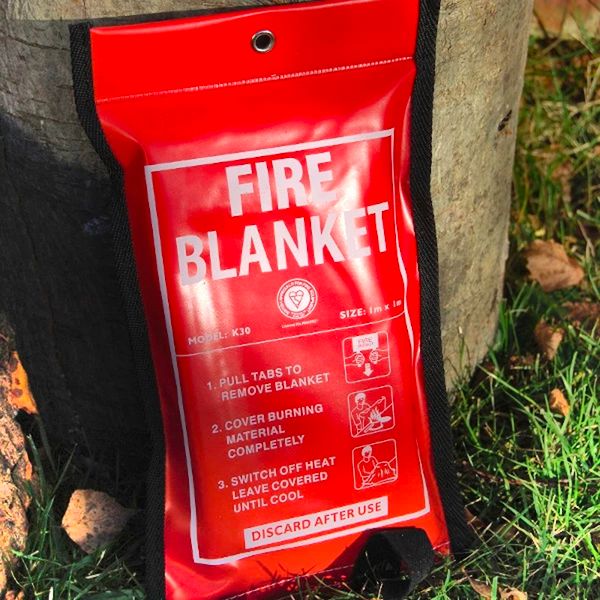 Two-In-One Emergency Fire Blanket & Safety Blanket