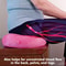 Dualtemperature hip cushion for yearround use