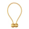 Magnetic Curtain Tieback Set Golden Yellow