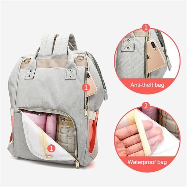 Deluxe mommy diaper deals backpack
