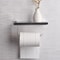 EZ Toilet Paper Holder With Shelf 1