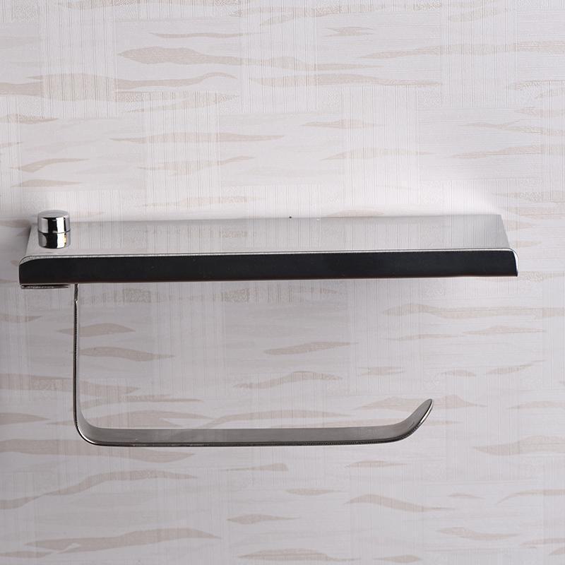 EZ Toilet Paper Holder With Shelf 2