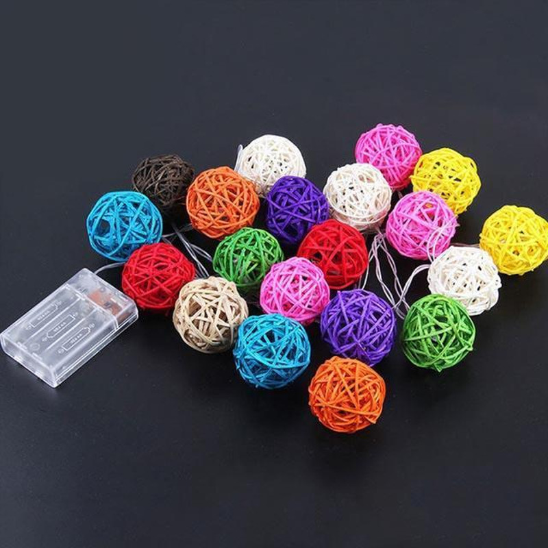 Gold Ball LED String 4