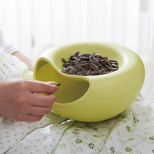 Double Compartment Pistachio Nut Bowl - Inspire Uplift