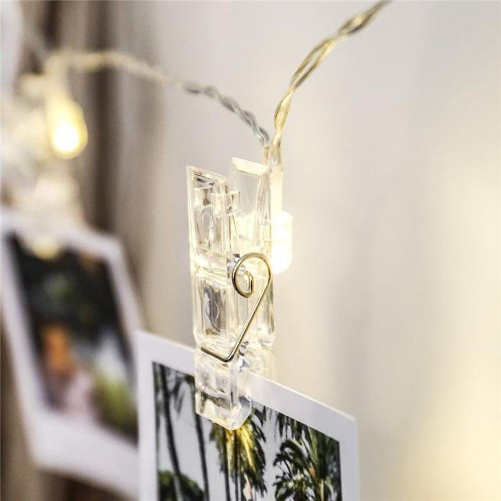 Batteryoperated LED string lights