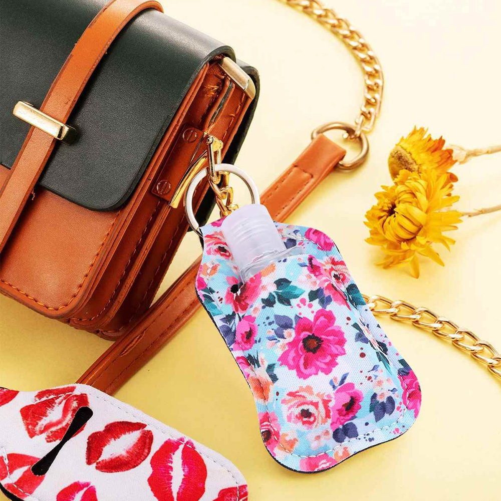 Hand Sanitizer Keychain Holder