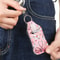 Hand Sanitizer Keychain Holder with Pouch