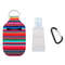 Multipurpose keychain sanitizer holder for liquids and gels