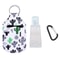 Leakproof hand sanitizer holder keychain for everyday carry