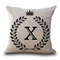 Personalized Alphabet Pillow Cover