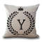 Personalized Alphabet Pillow Cover