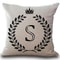 Personalized Alphabet Pillow Cover S