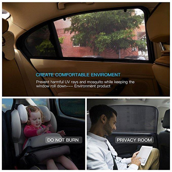 Window Protector Automotive 2 Pc Removable Car Window UV Protection Cover - Inspire Uplift