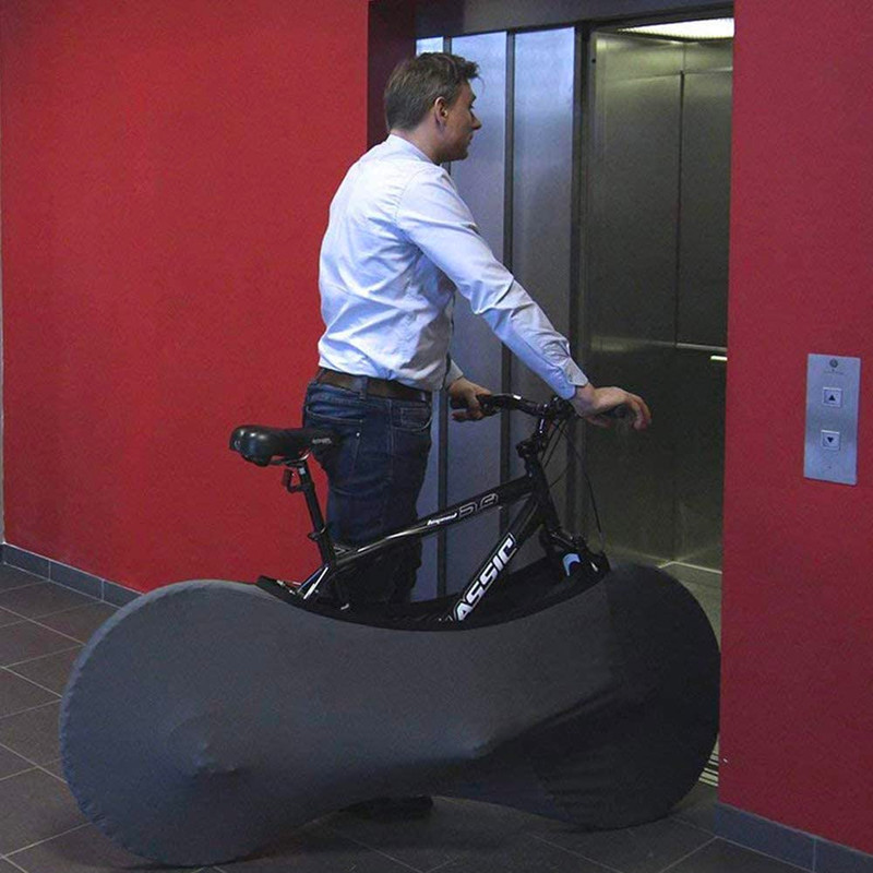 Hippierider Indoor Bike Wheel Cover black