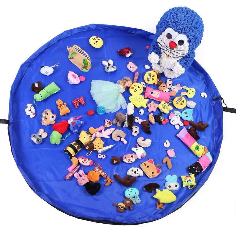 Easy cleanup toy storage solution for parents