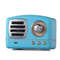 Vintage Bluetooth Speaker Blue