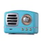 Vintage Bluetooth Speaker Blue